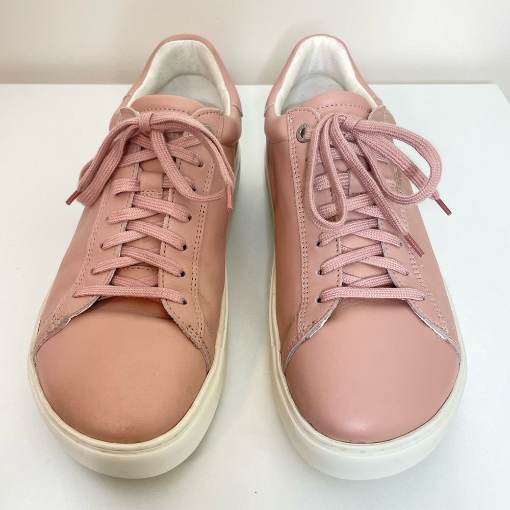 Birkenstock Bend Low Leather Sneakers Pink / Nude
